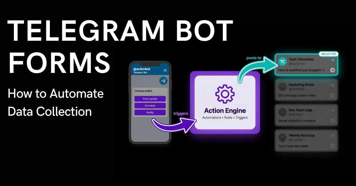 Telegram Bot Forms: How Businesses Automate Data Collection in 2026